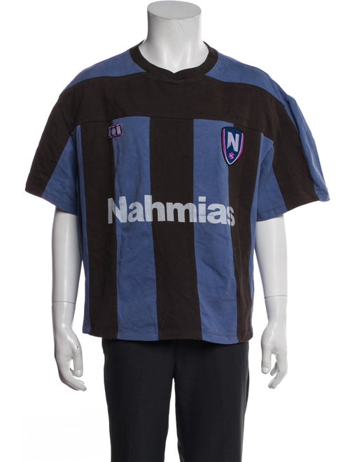 Nahmias Striped Crew Neck T-Shirt