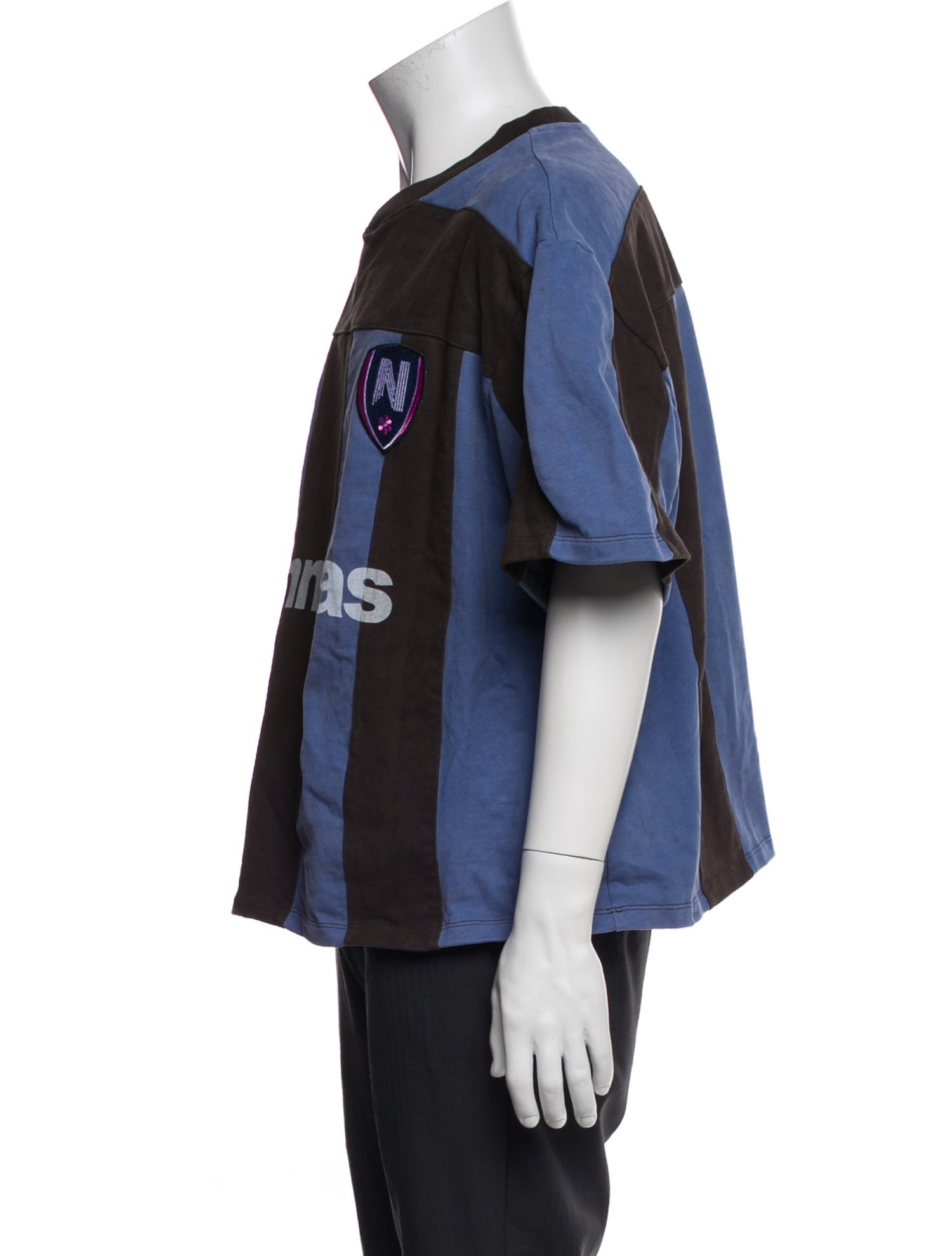 Nahmias Striped Crew Neck T-Shirt