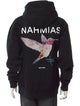Nahmias Graphic Print Crew Neck Hoodie