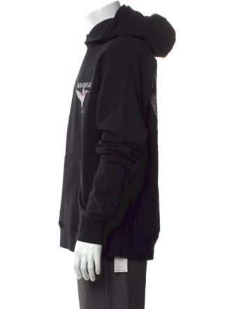 Nahmias Graphic Print Crew Neck Hoodie