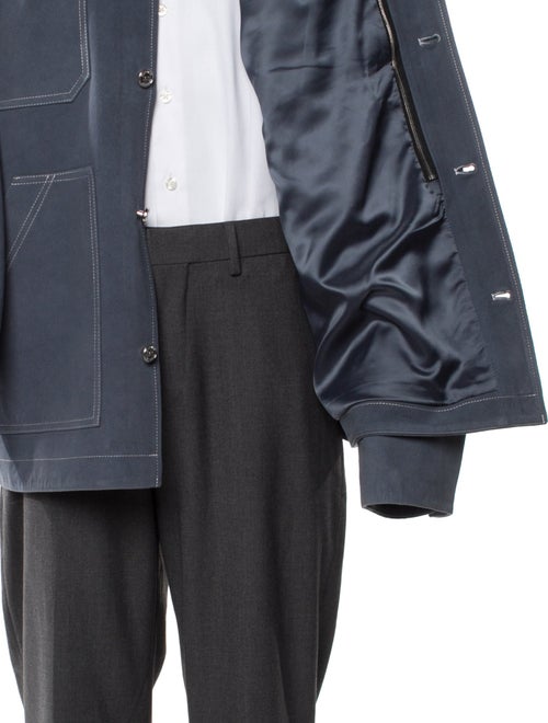 Nahmias Leather Utility Jacket