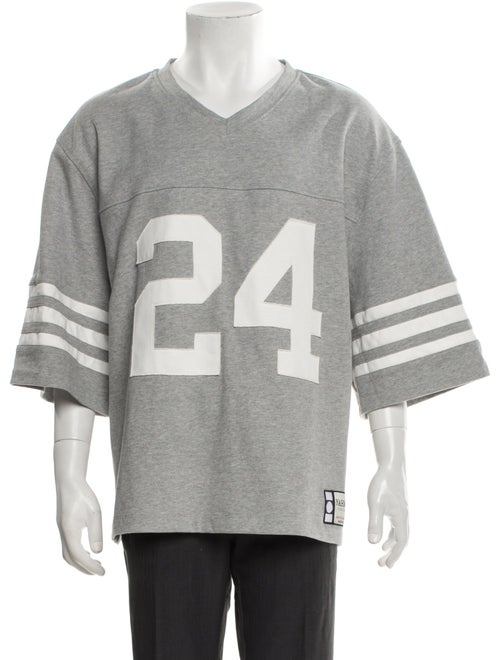 Nahmias Graphic Print V-Neck T-Shirt