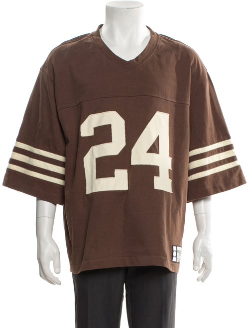 Nahmias Graphic Print V-Neck T-Shirt