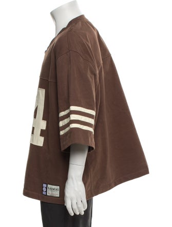 Nahmias Graphic Print V-Neck T-Shirt