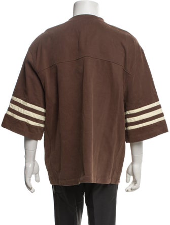 Nahmias Graphic Print V-Neck T-Shirt