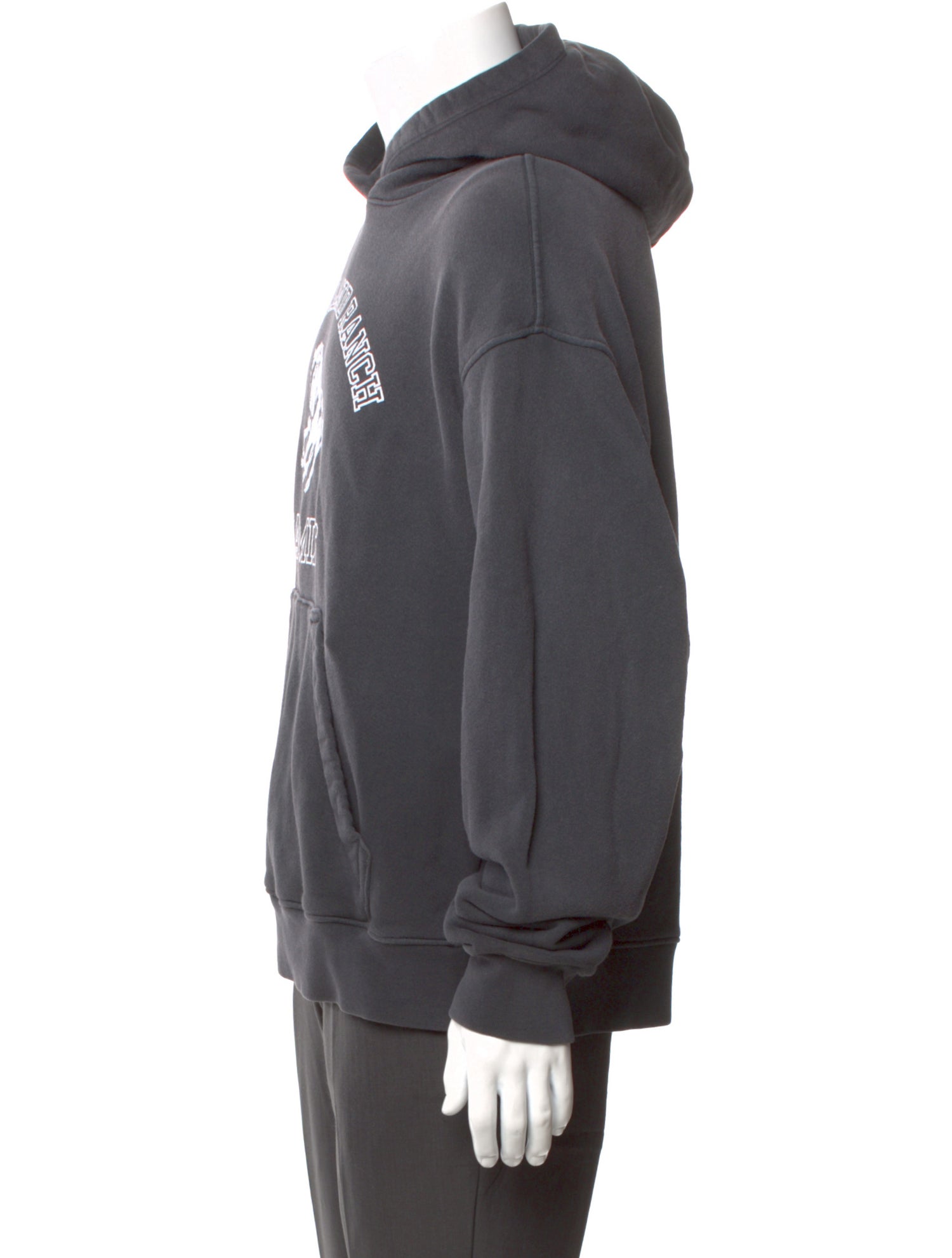 Nahmias Graphic Print Crew Neck Hoodie