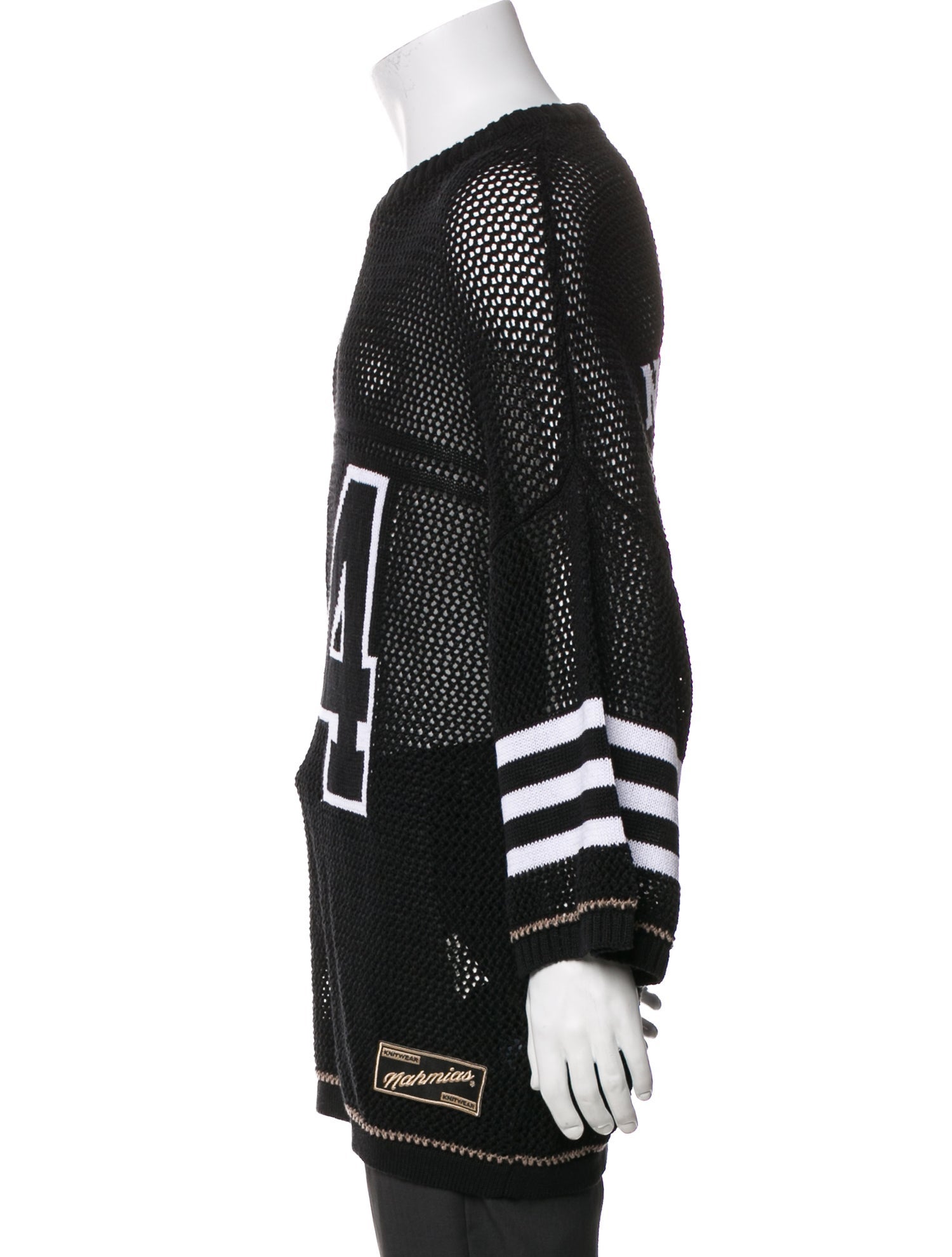 Nahmias Graphic Print Scoop Neck Jersey