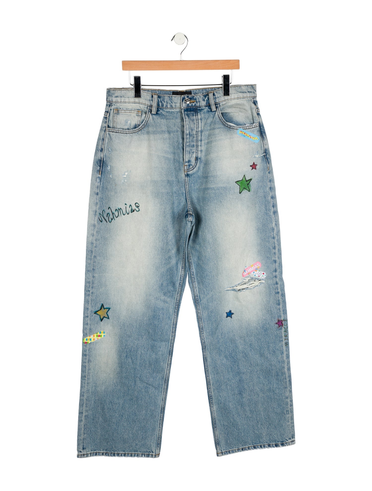 Nahmias Straight-Leg Jeans w/ Tags