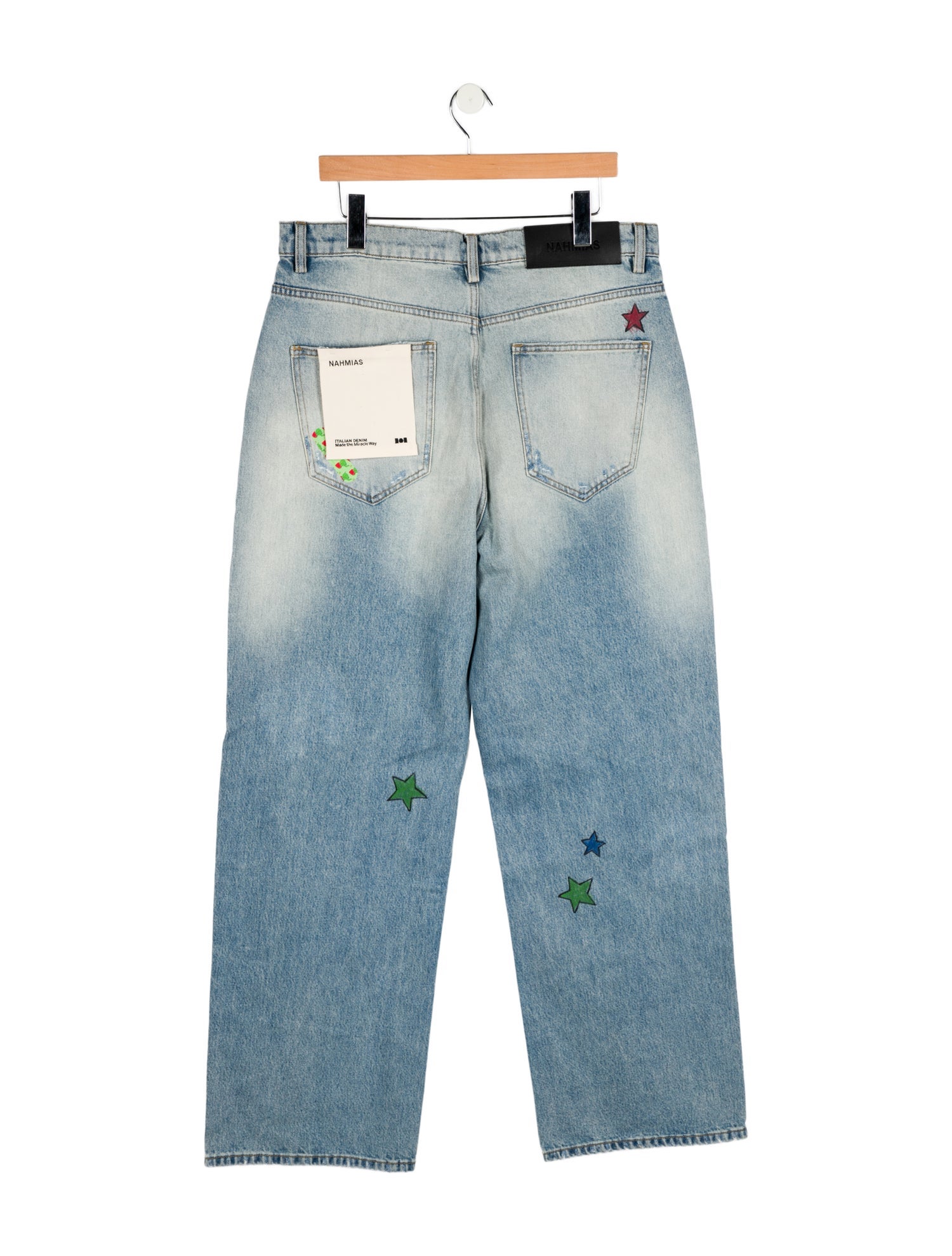 Nahmias Straight-Leg Jeans w/ Tags