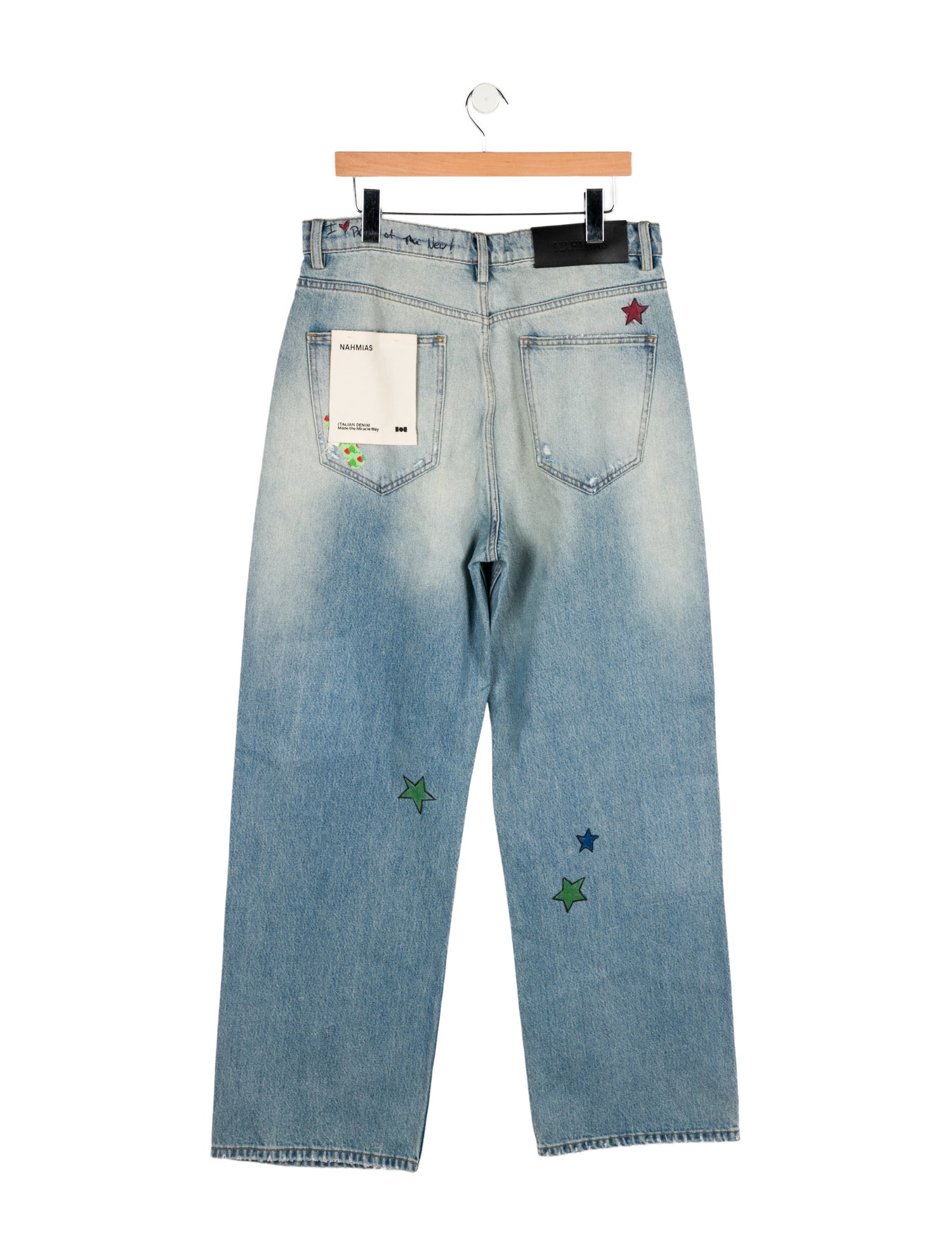 Nahmias Straight-Leg Jeans w/ Tags