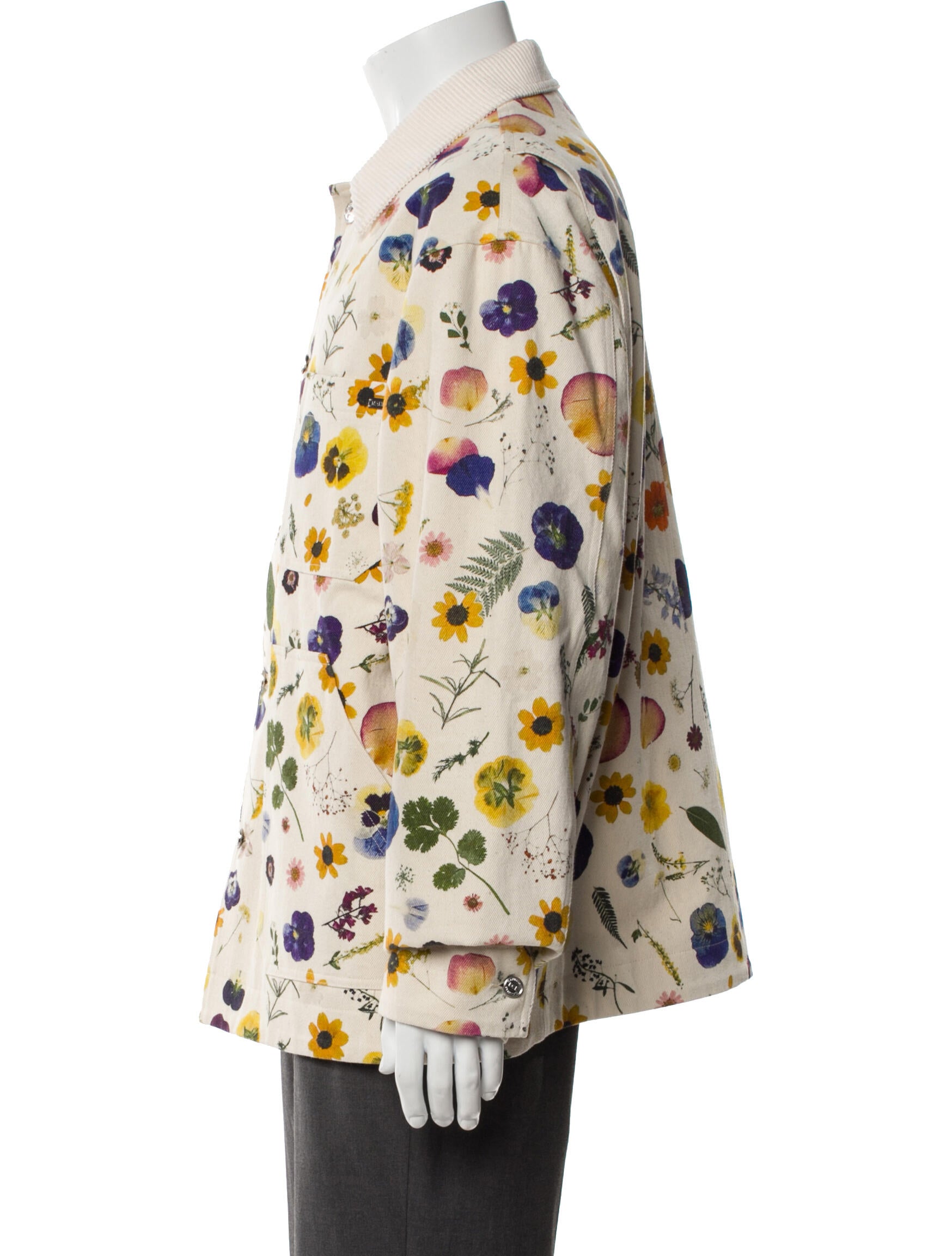 Nahmias Floral Print Trucker Jacket w/ Tags