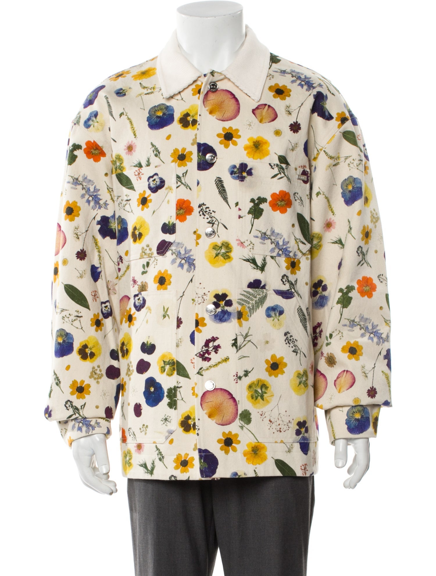 Nahmias Animal Print Trucker Jacket w/ Tags