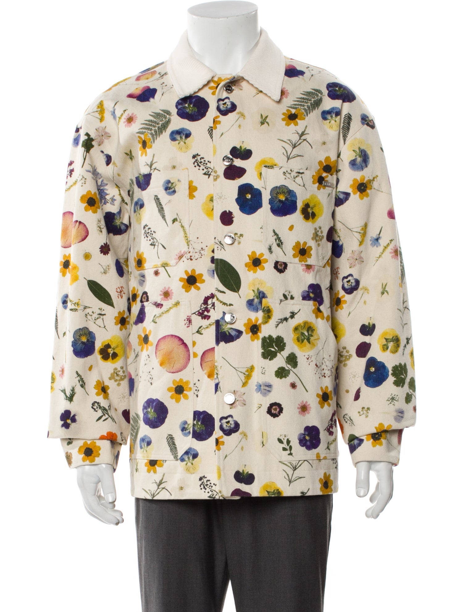 Nahmias Animal Print Trucker Jacket w/ Tags