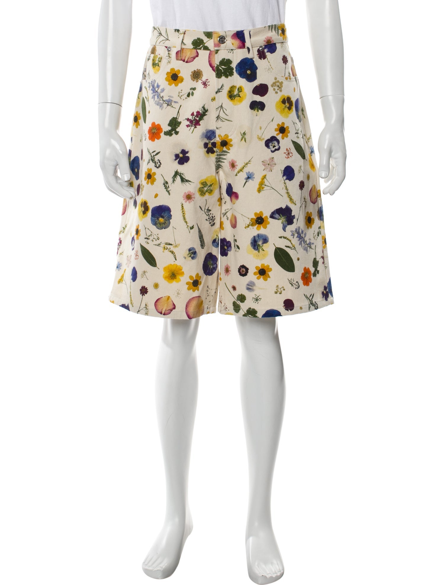 Nahmias Floral Print Shorts w/ Tags