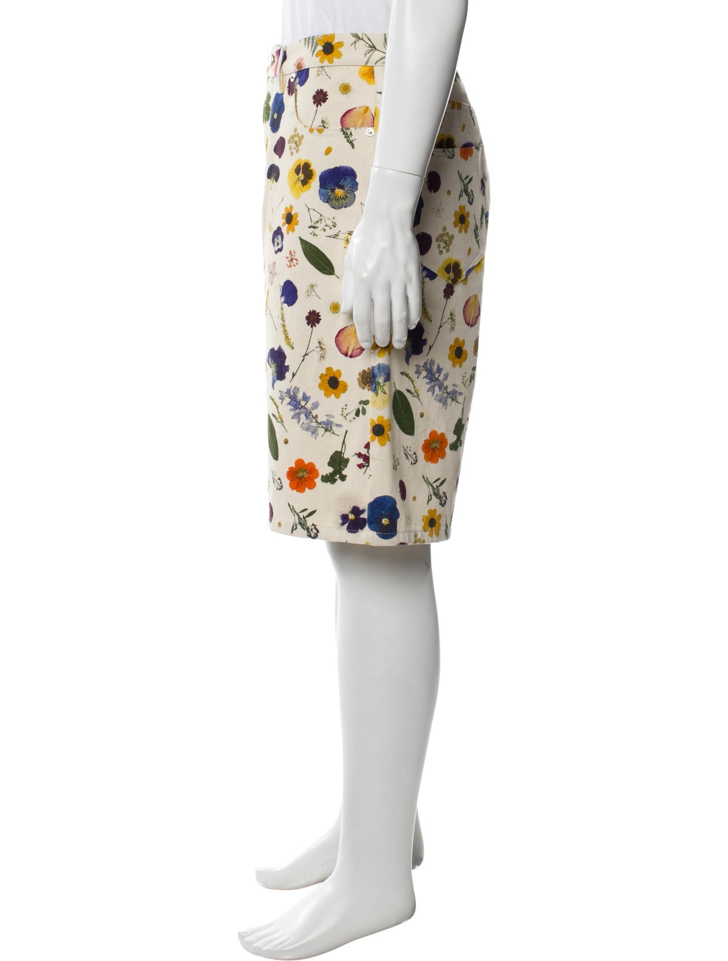 Nahmias Floral Print Shorts w/ Tags