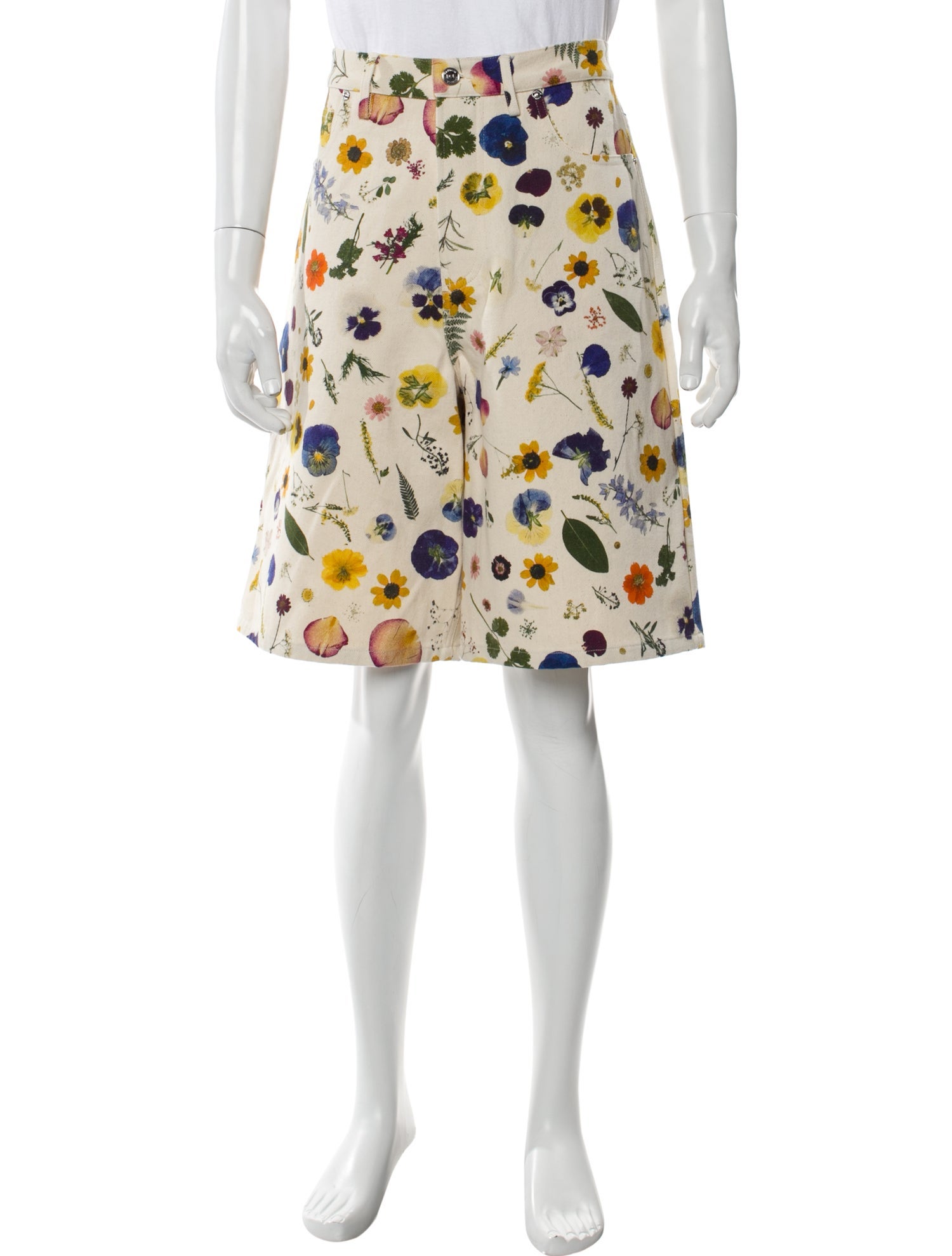 Nahmias Floral Print Shorts w/ Tags