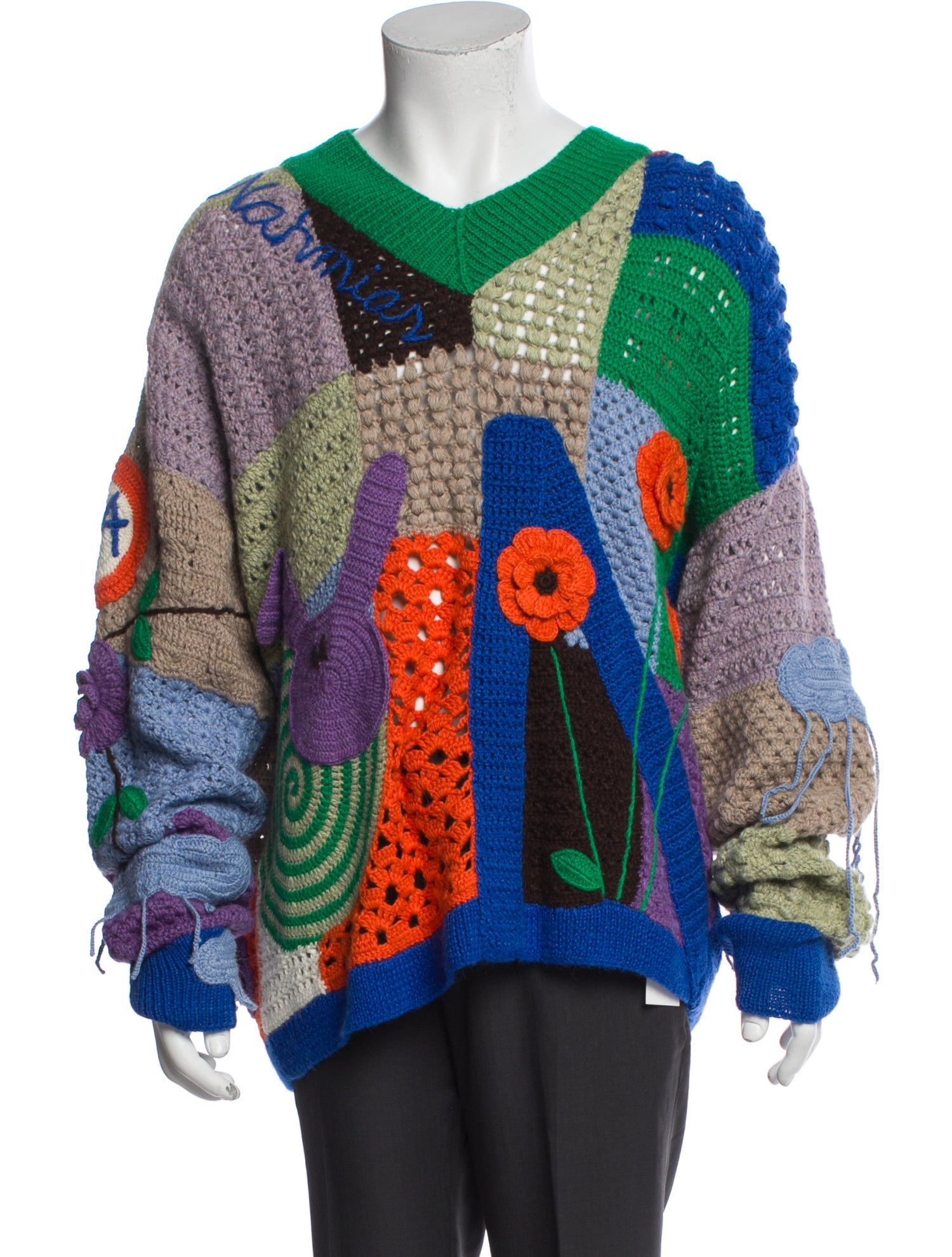 Nahmias Alpaca Printed Pullover