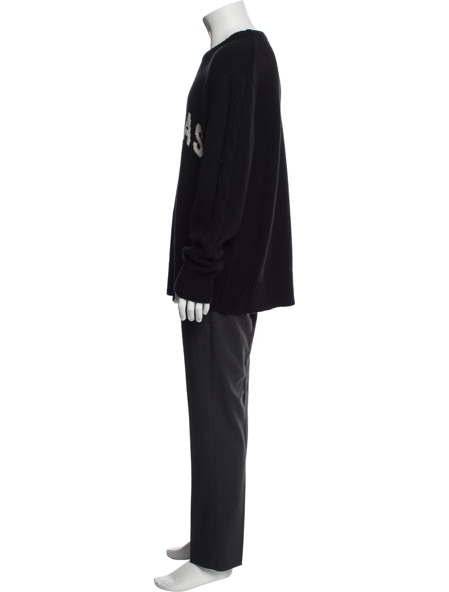 Nahmias Wool Graphic Print Pullover