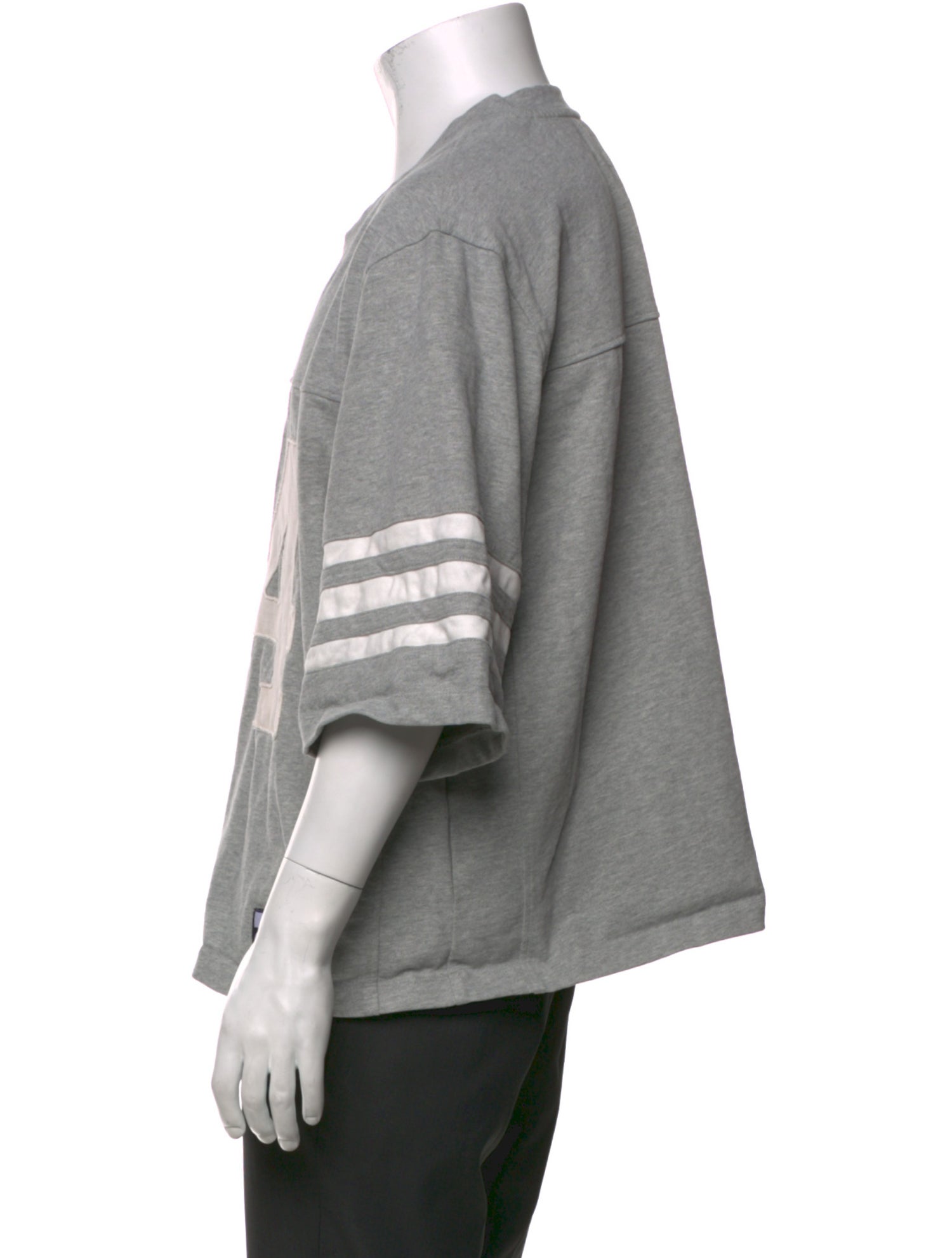 Nahmias Striped Crew Neck Sweatshirt