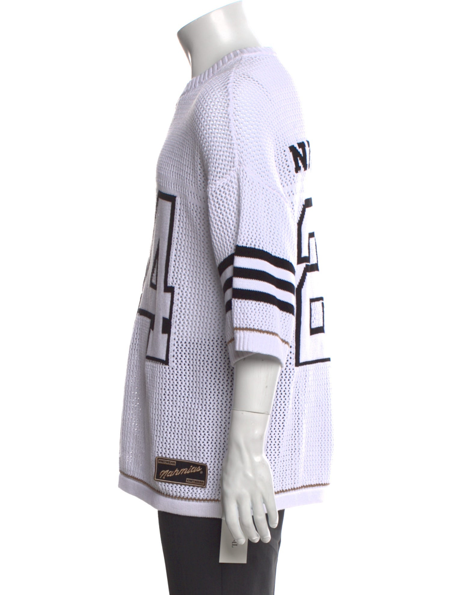 Nahmias Graphic Print Crew Neck Pullover