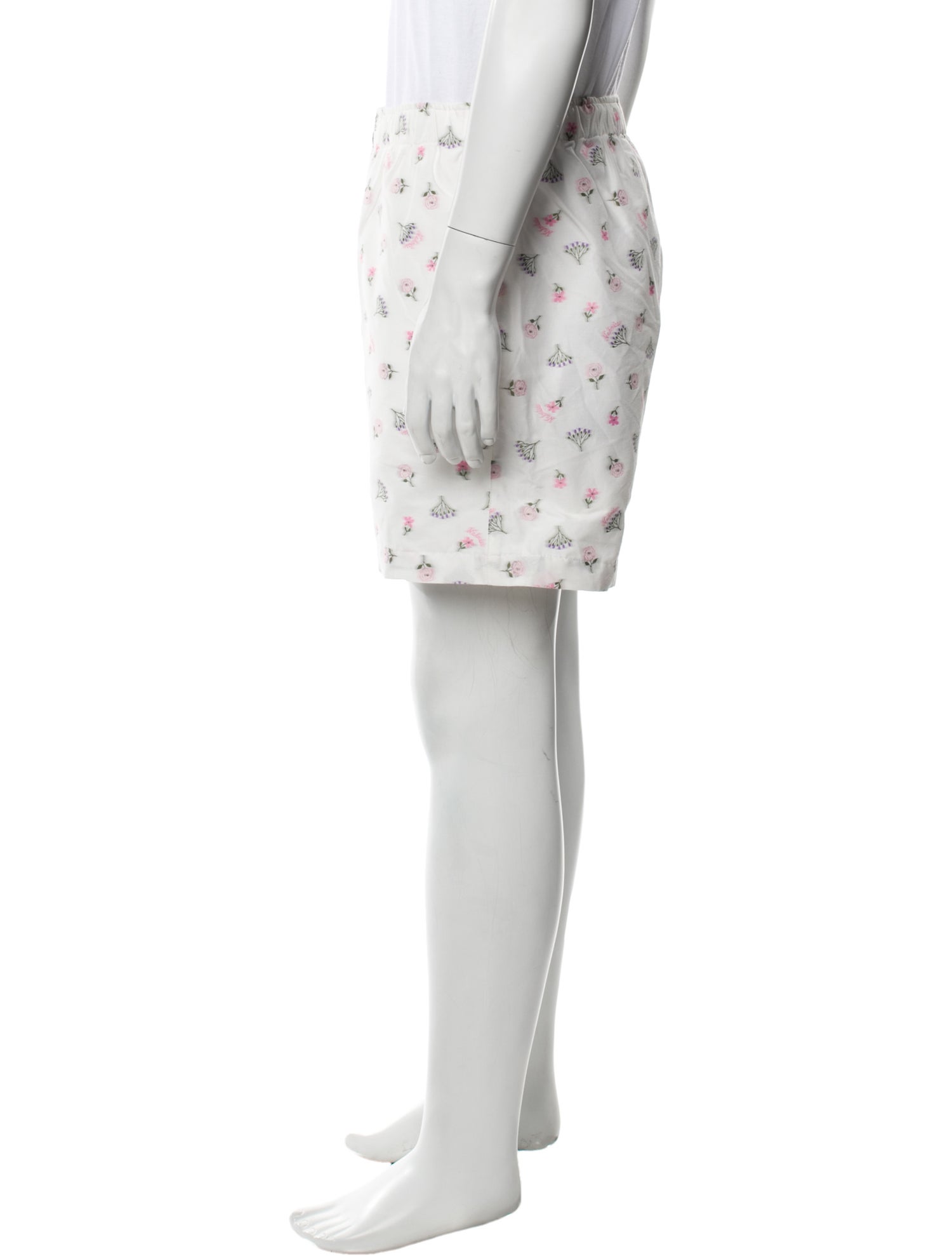 Nahmias Floral Print Flat Front Shorts w/ Tags