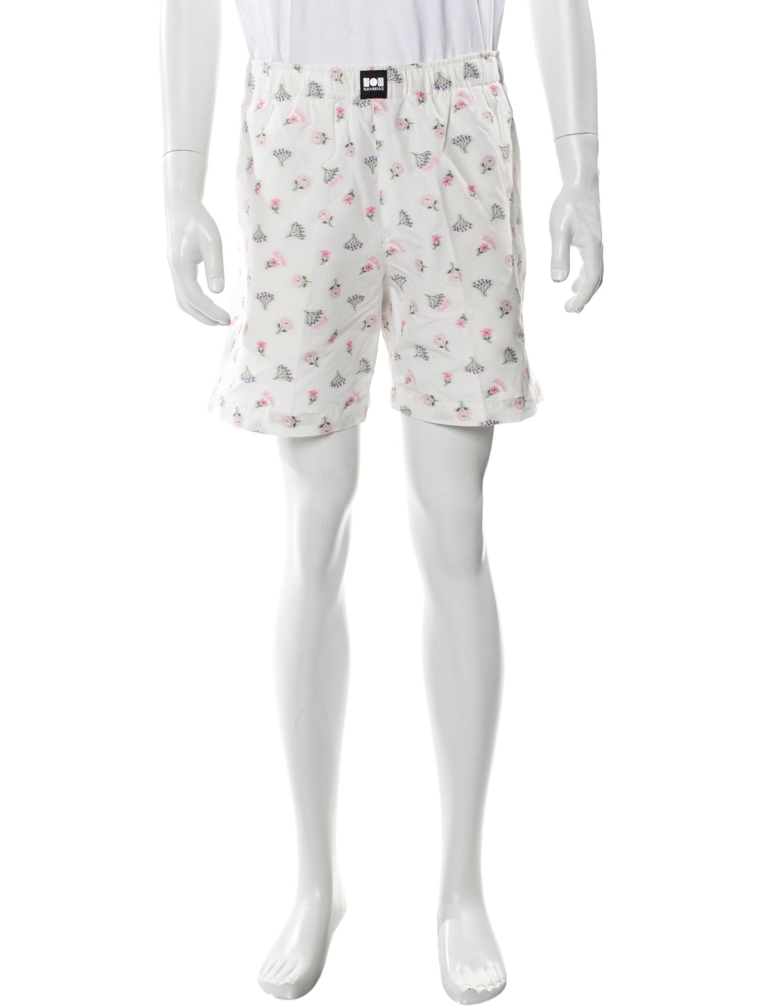 Nahmias Floral Print Jogger Shorts w/ Tags