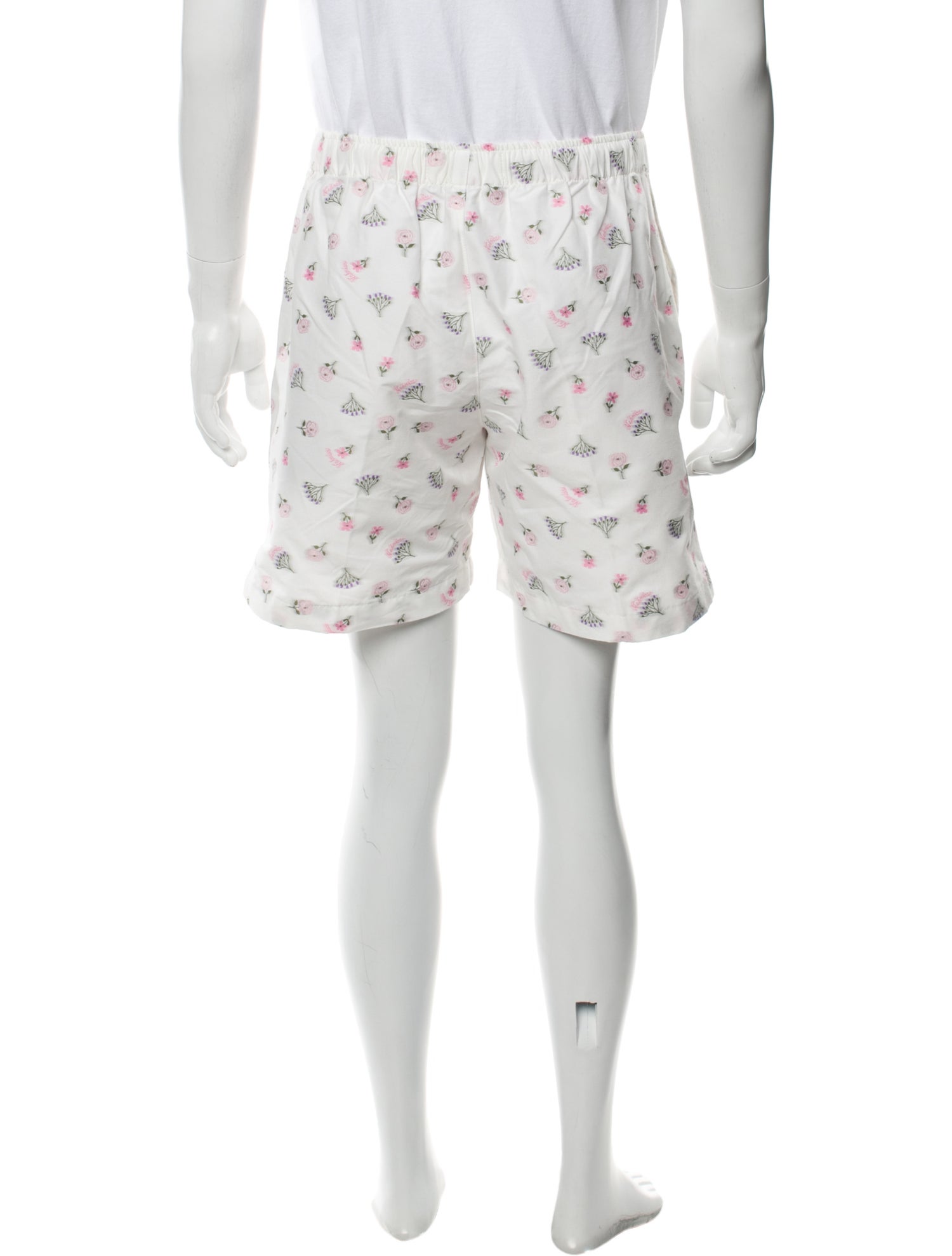 Nahmias Floral Print Flat Front Shorts w/ Tags