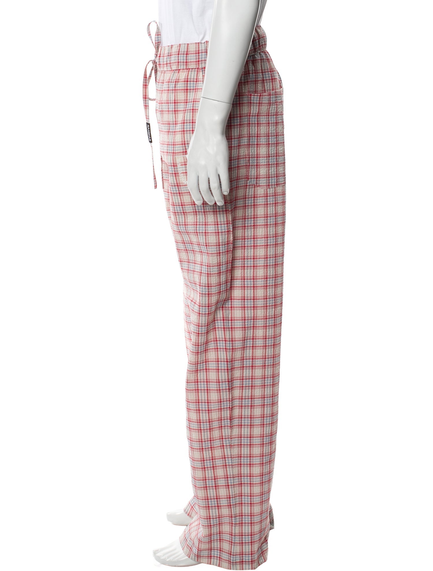 Nahmias Plaid Print Pants w/ Tags