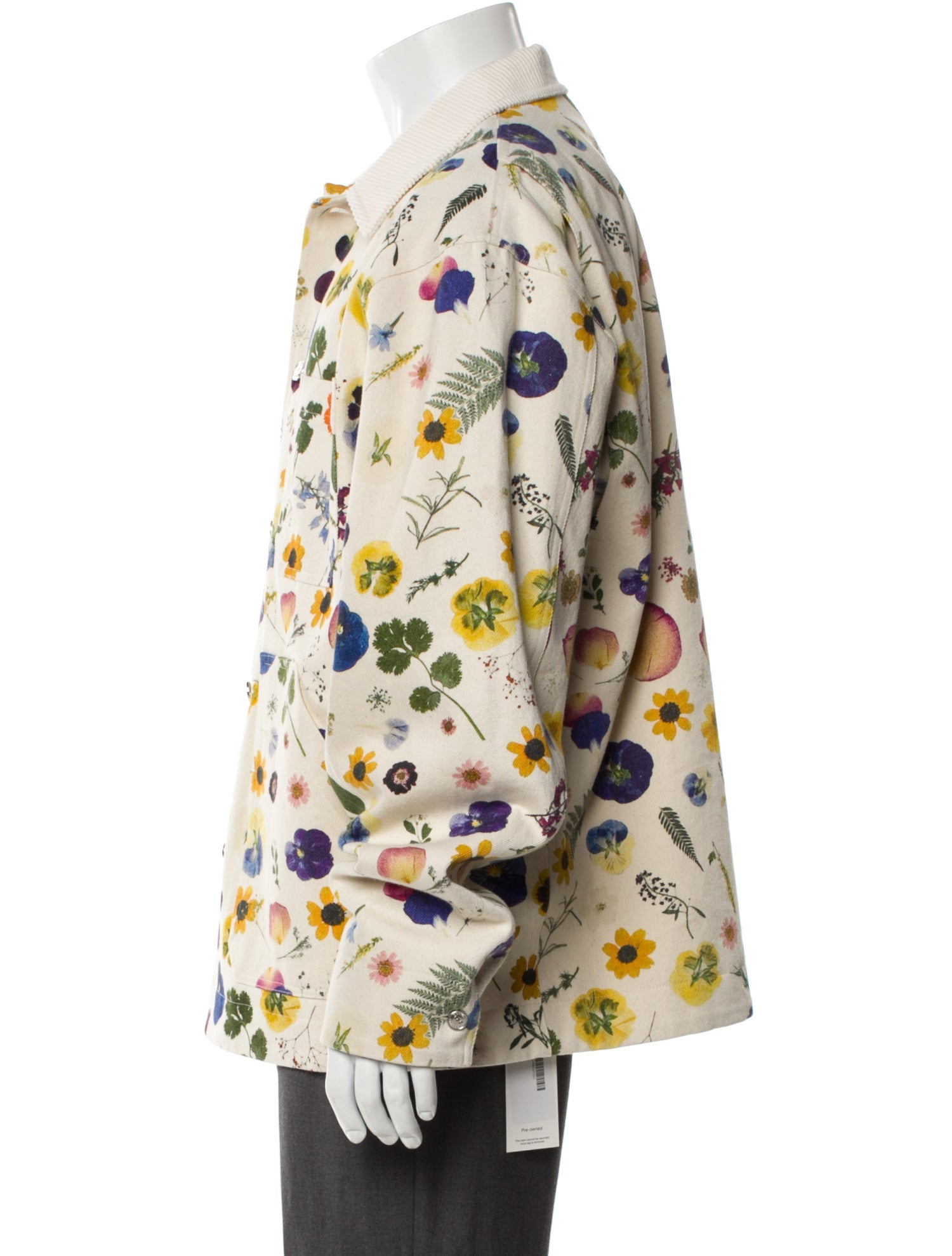 Nahmias Floral Print Trucker Jacket w/ Tags