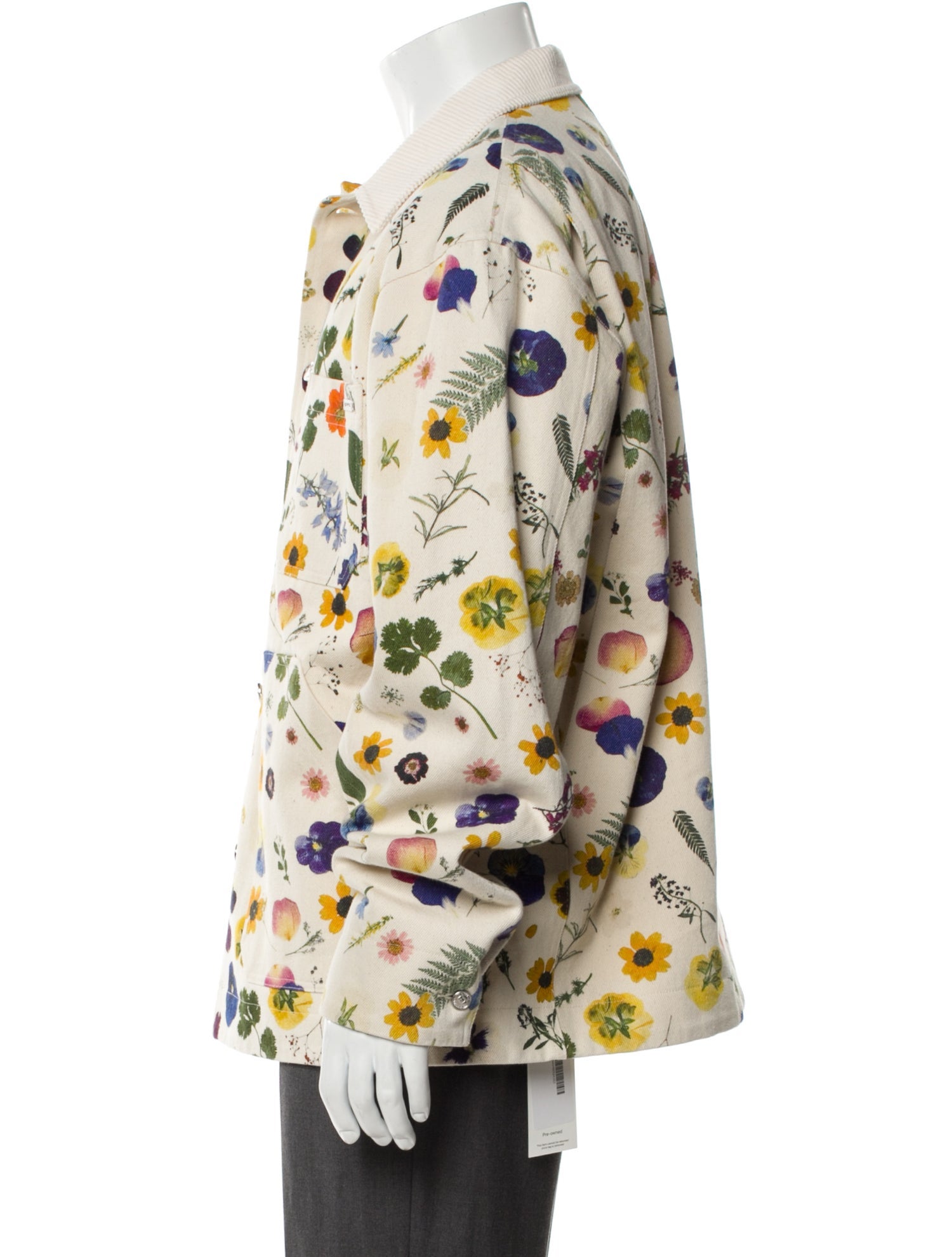 Nahmias Floral Print Trucker Jacket w/ Tags