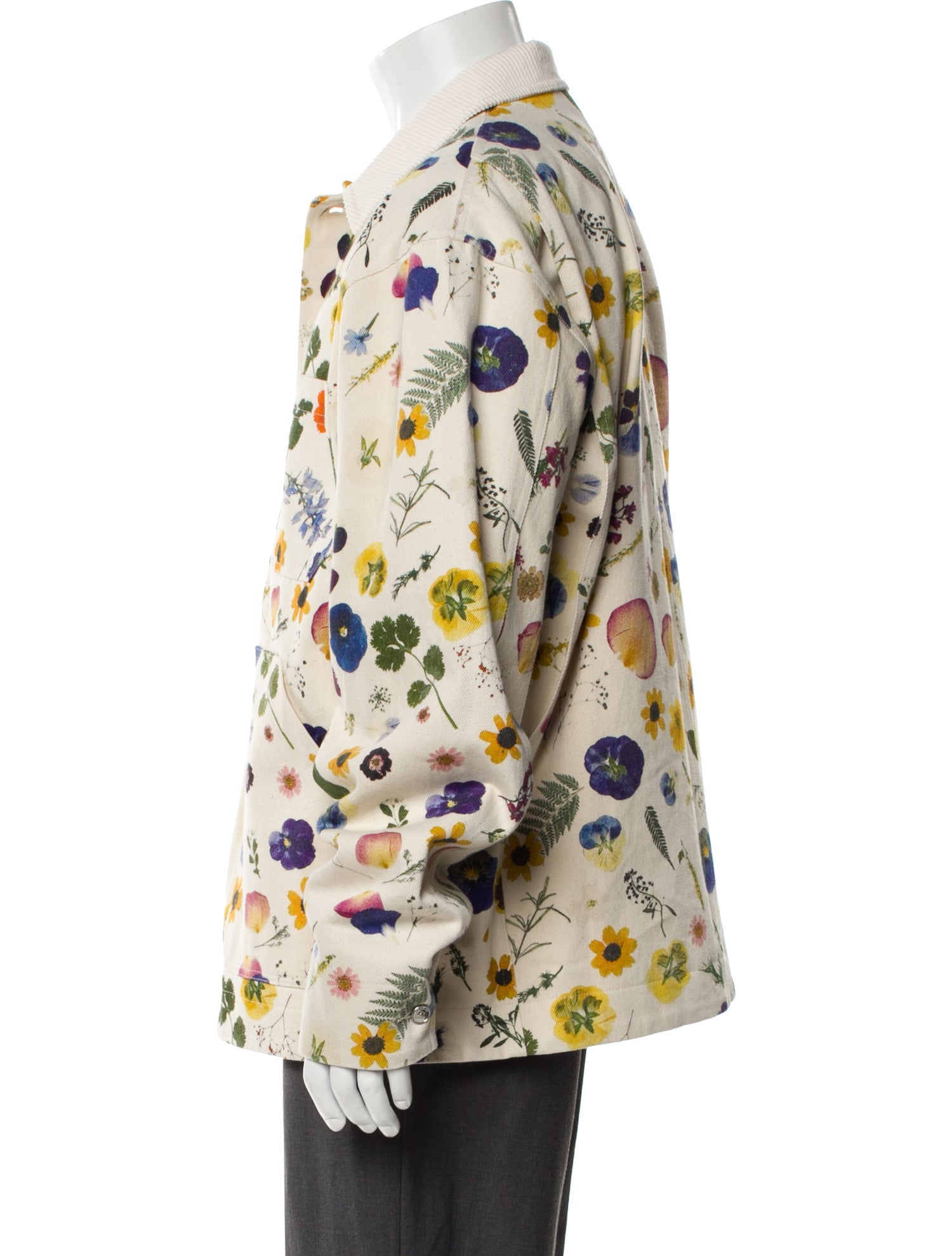 Nahmias Floral Print Trucker Jacket w/ Tags