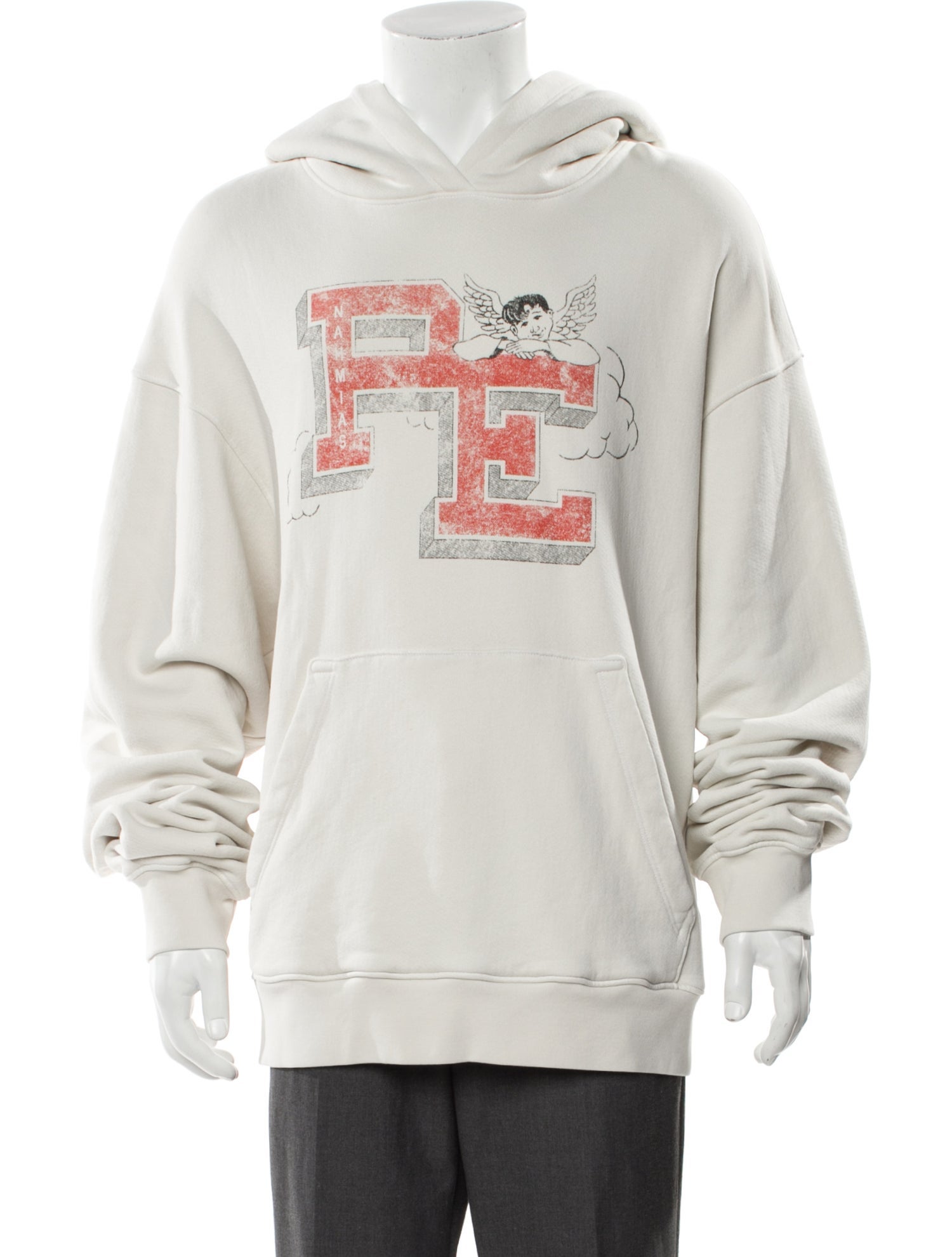 Nahmias Graphic Print Crew Neck Hoodie w/ Tags