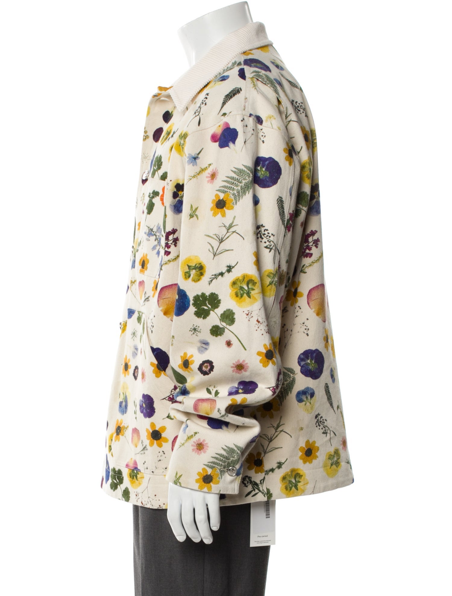 Nahmias Floral Print Trucker Jacket w/ Tags