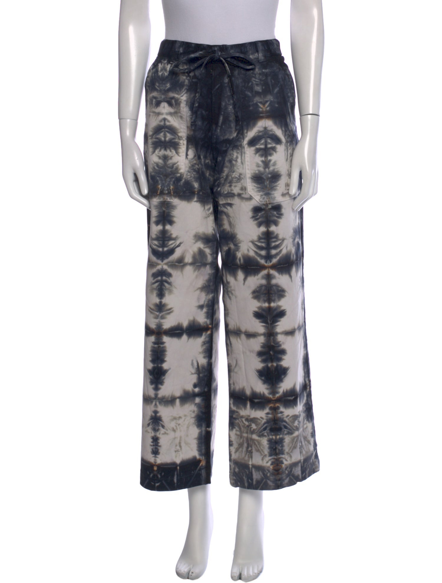 Nahmias Tie-Dye Print Wide Leg Pants