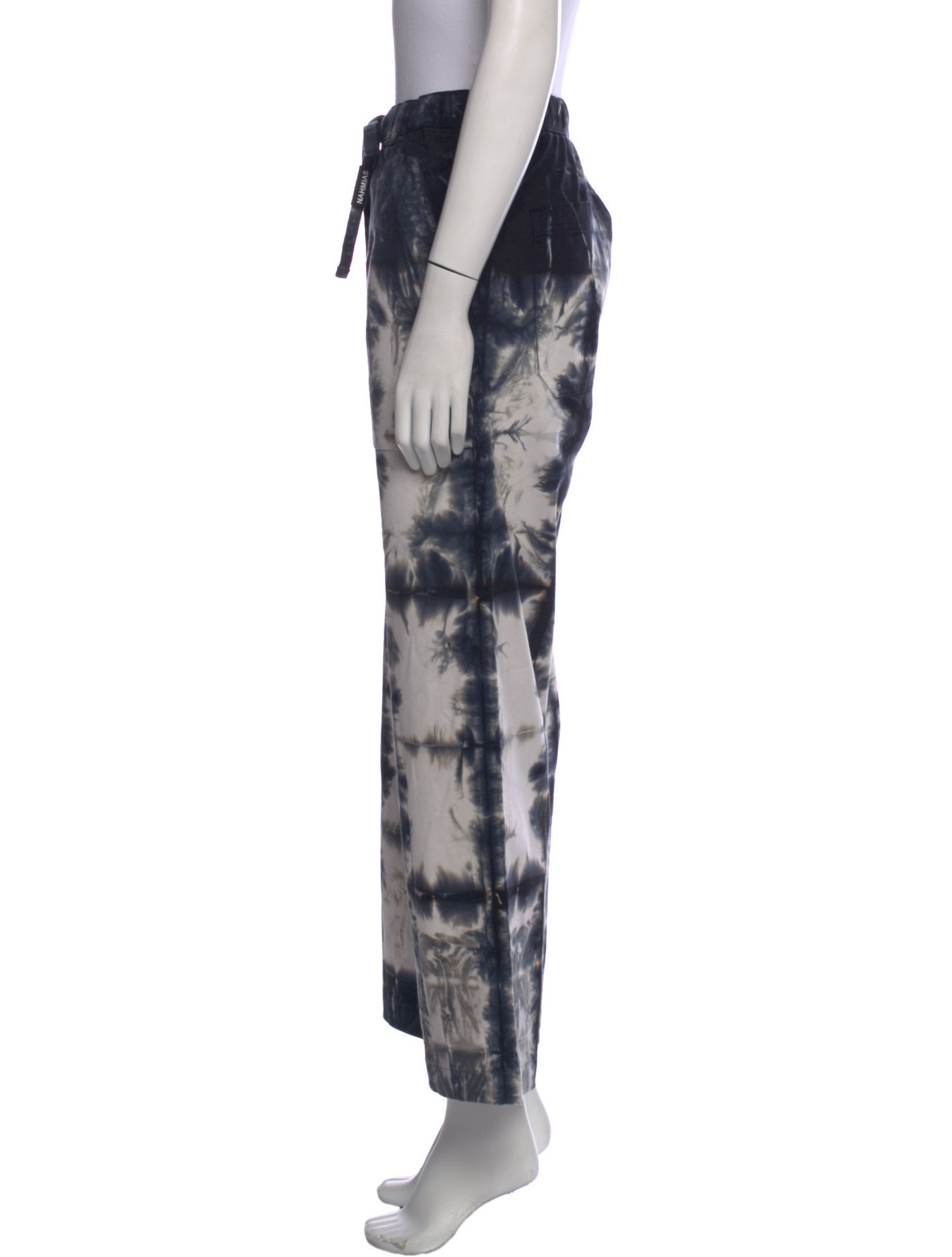 Nahmias Tie-Dye Print Wide Leg Pants