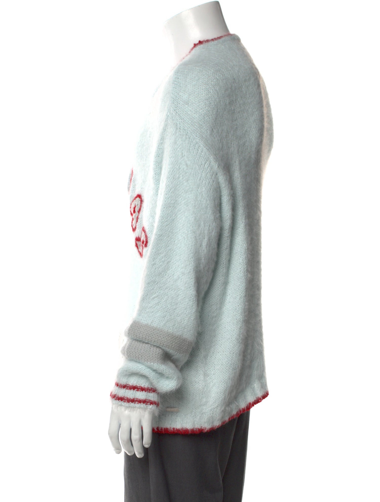 Nahmias Graphic Print Crew Neck Pullover