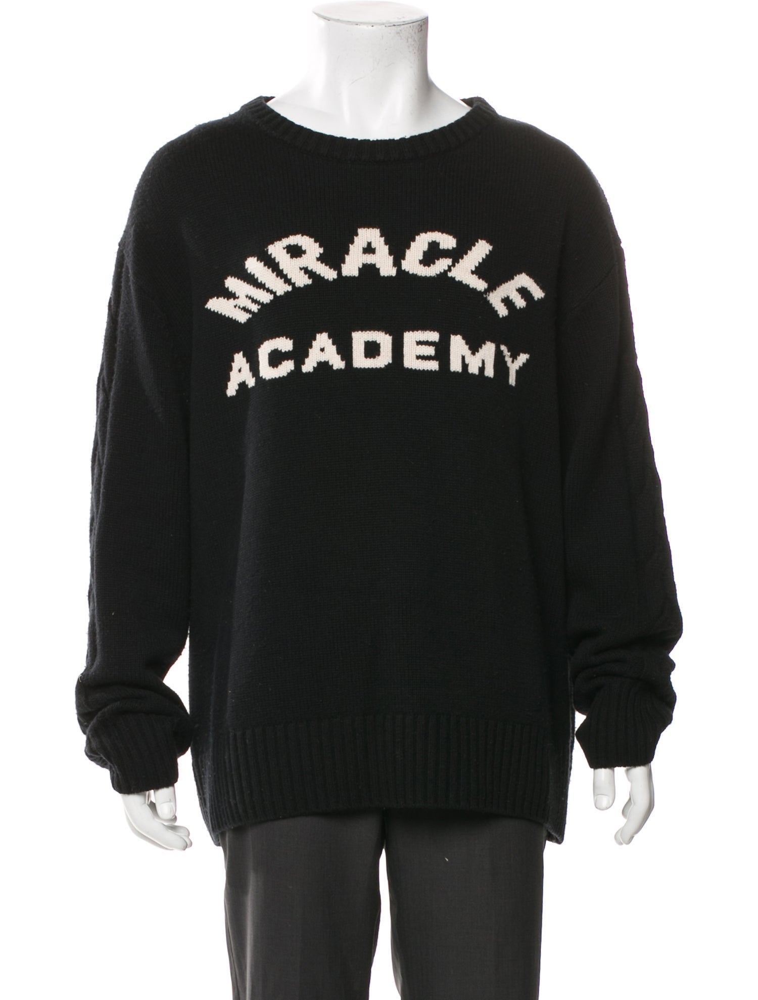 Nahmias Wool Graphic Print Pullover