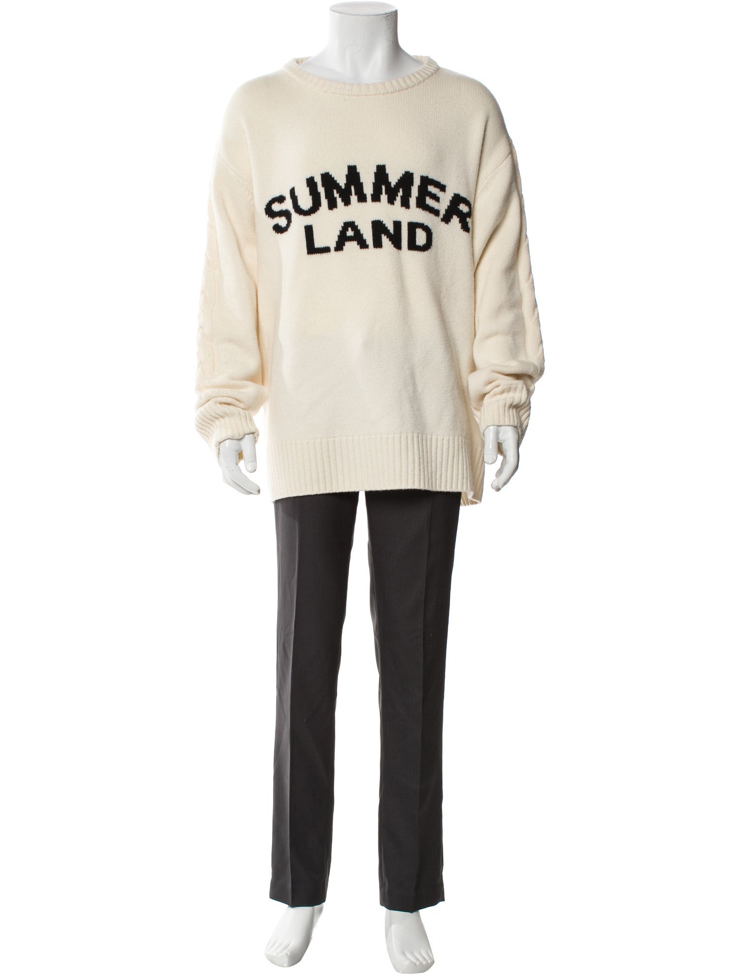 Nahmias Wool Graphic Print Pullover