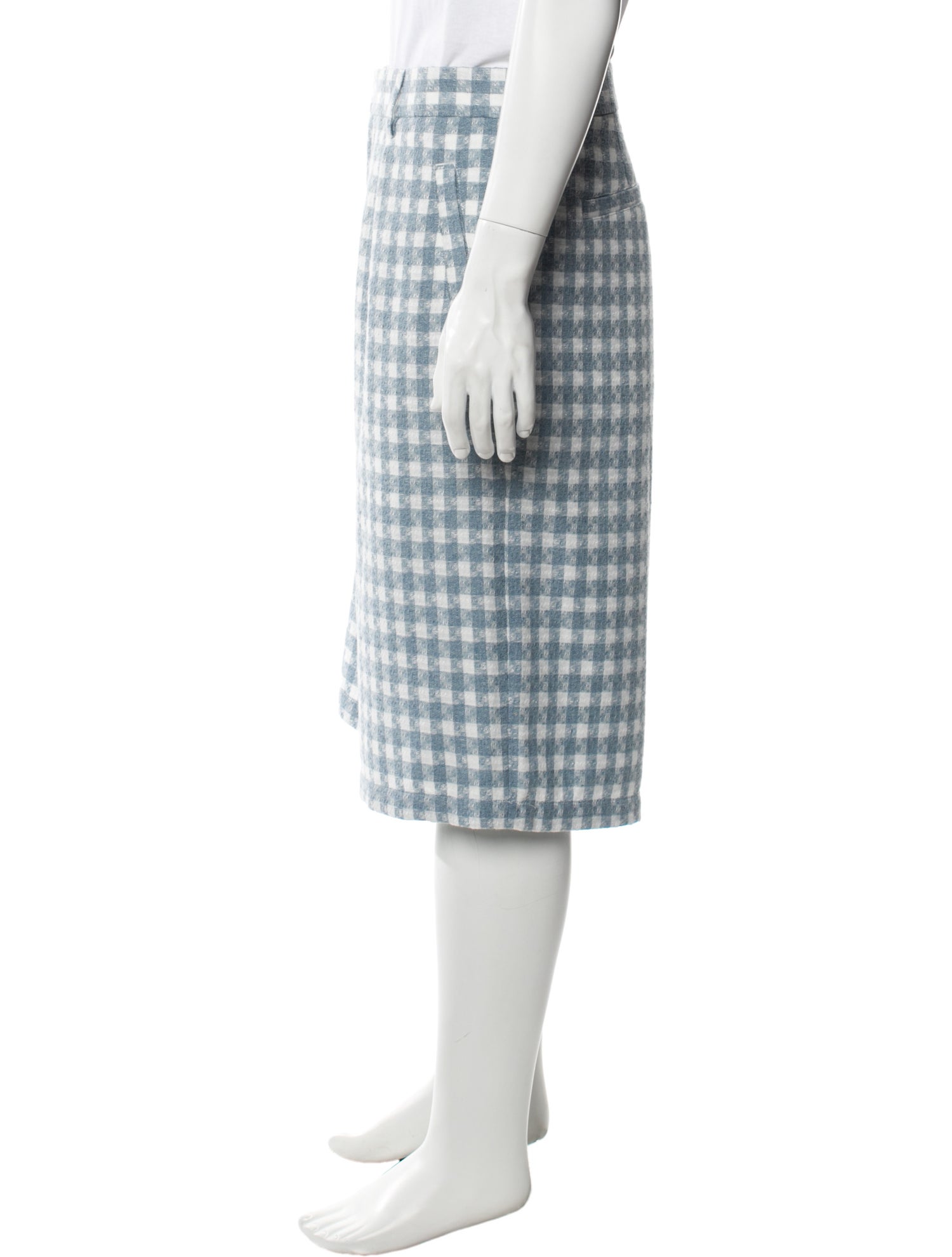 Nahmias Plaid Print Chino Shorts