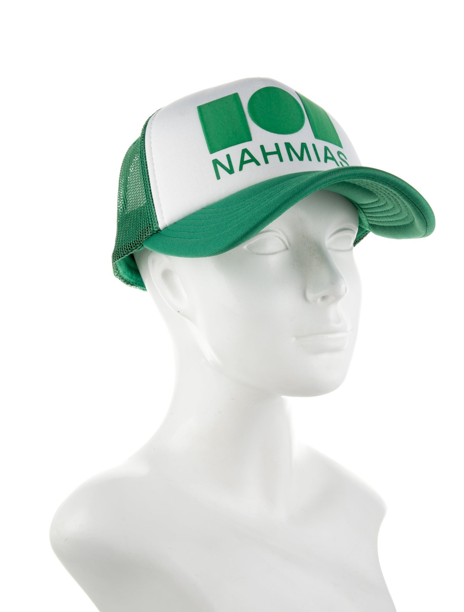 Nahmias Logo Two Tone Trucker hat