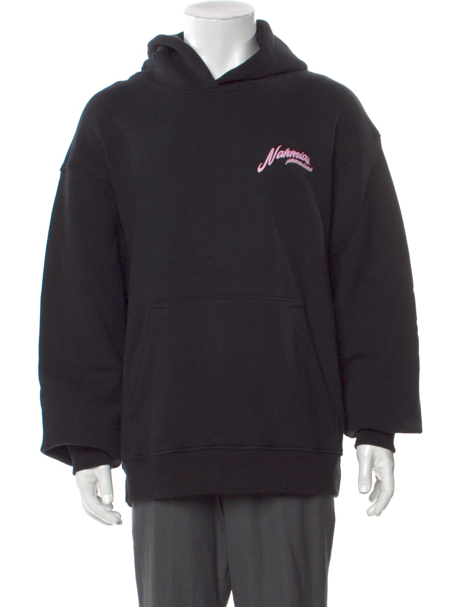 Nahmias Graphic Print Crew Neck Hoodie