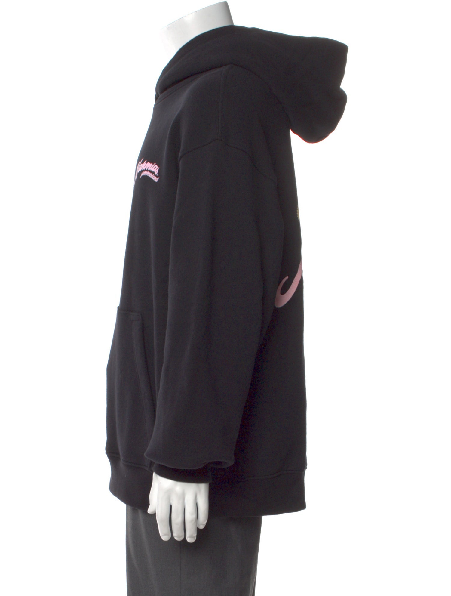 Nahmias Graphic Print Crew Neck Hoodie