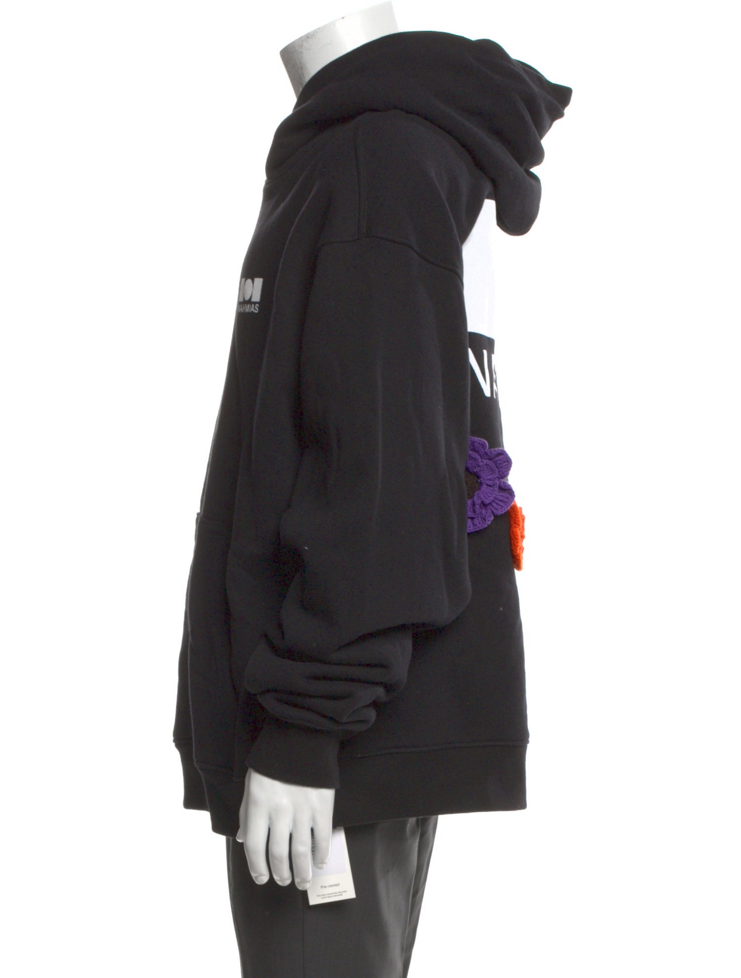 Nahmias Graphic Print Crew Neck Hoodie