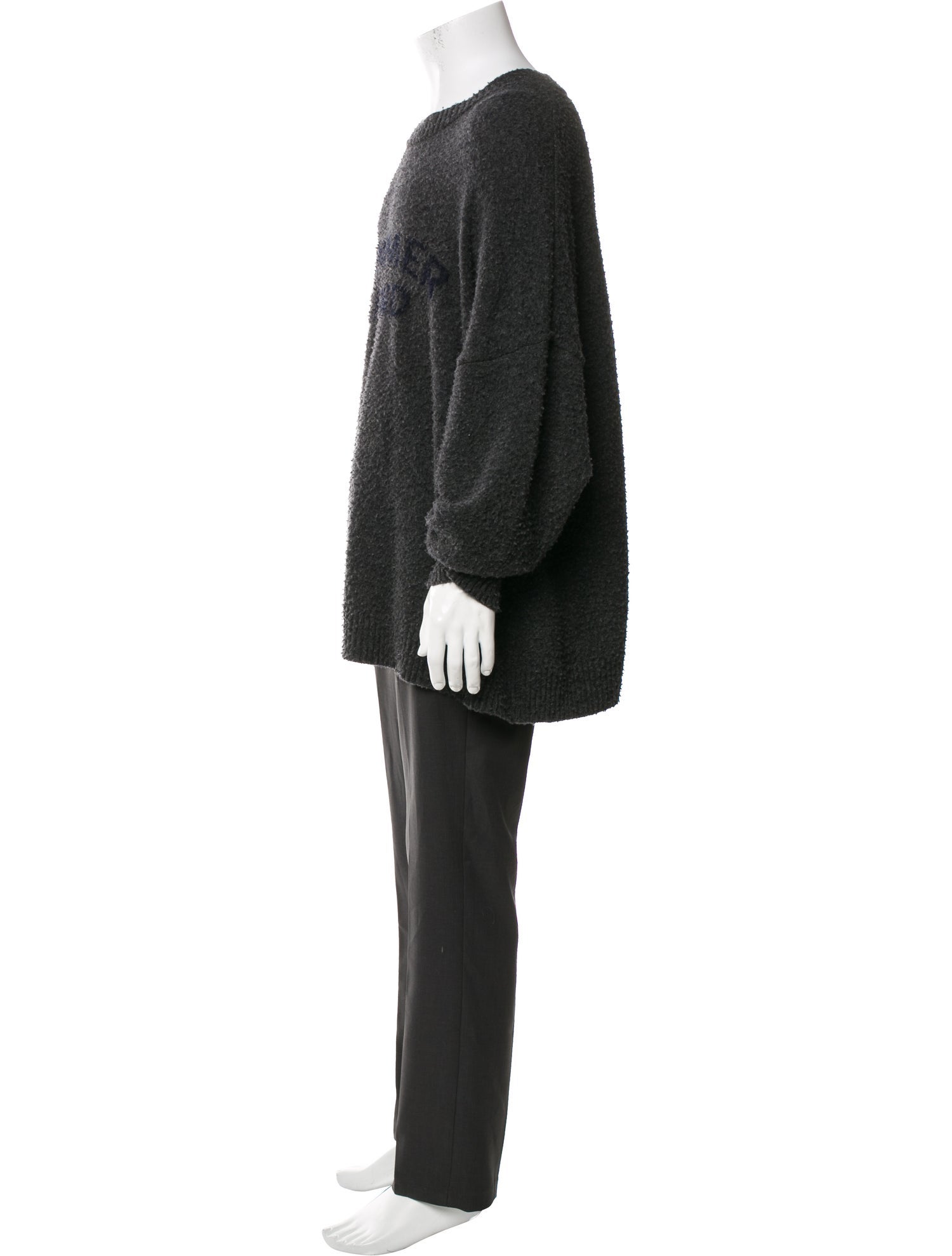 Nahmias Wool Crew Neck Cardigan