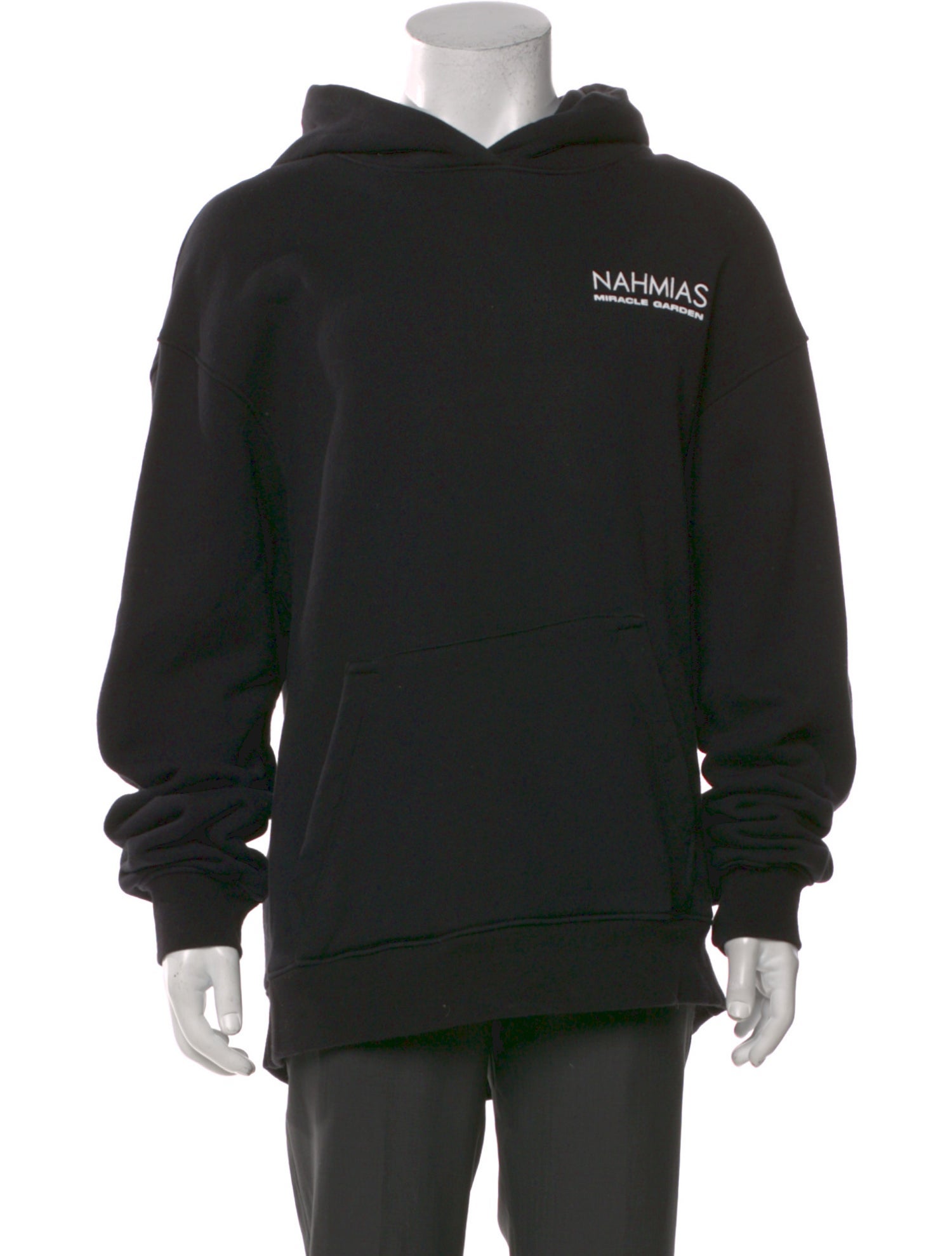 Nahmias Graphic Print Crew Neck Hoodie