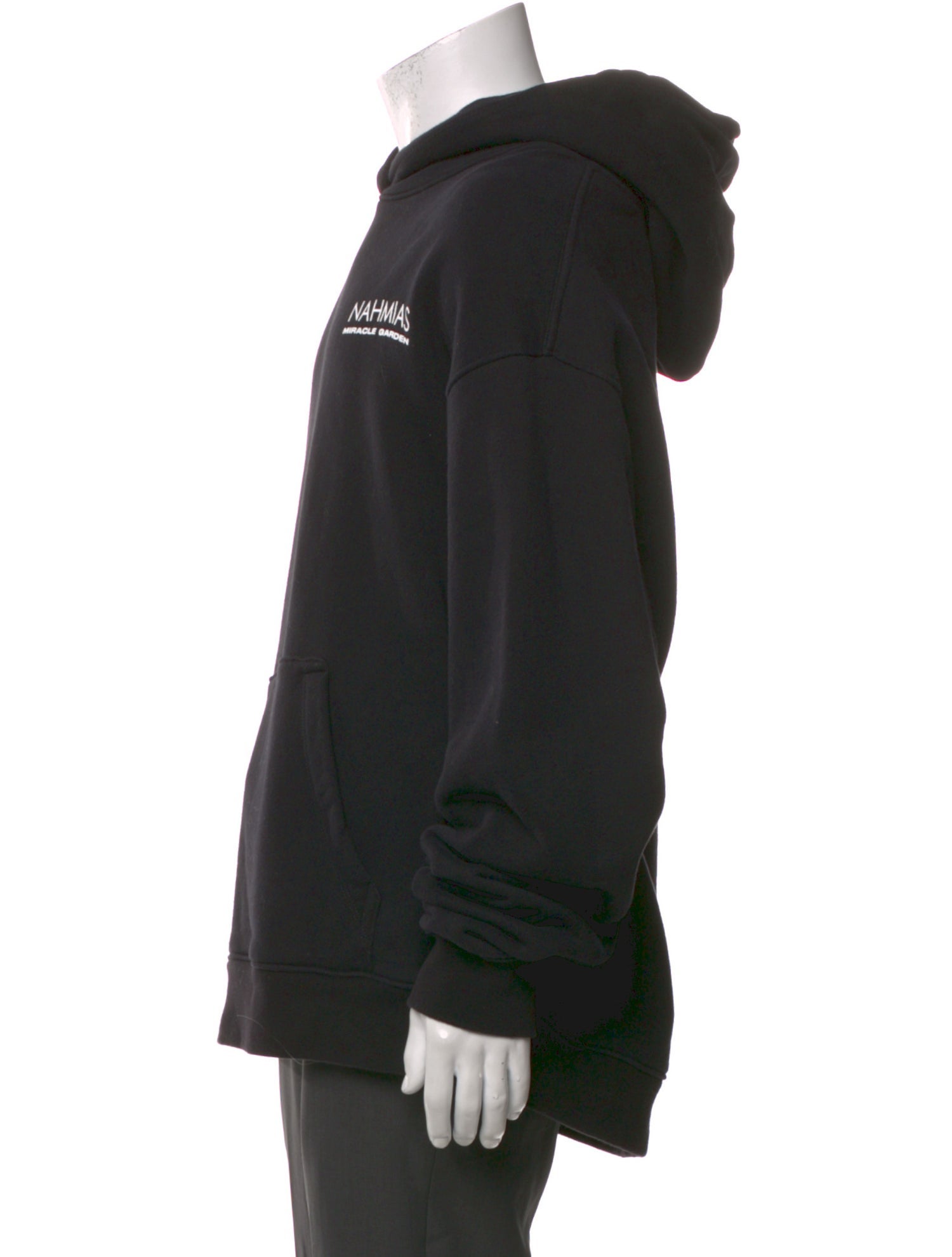 Nahmias Graphic Print Crew Neck Hoodie