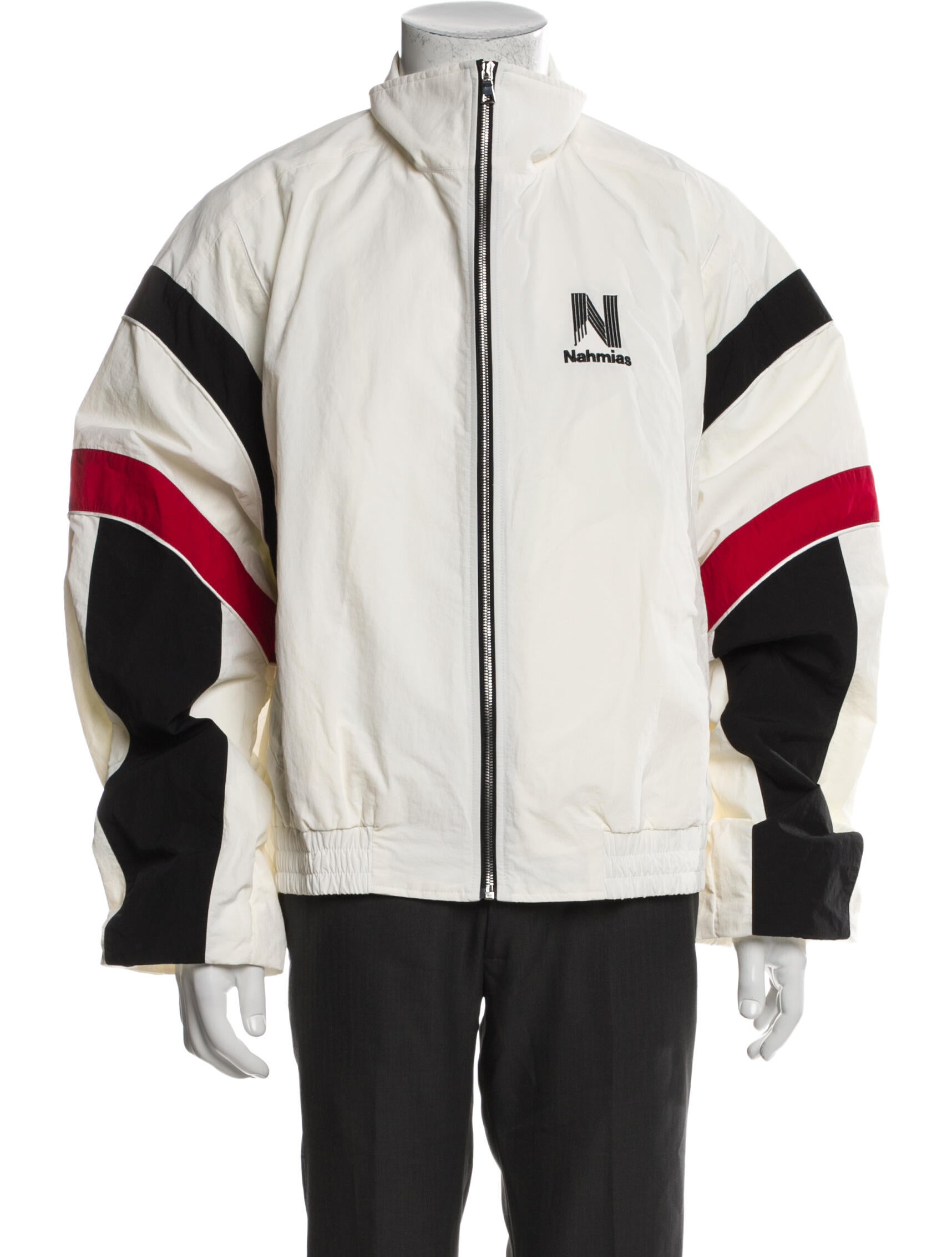 Nahmias Graphic Print Bomber Jacket w/ Tags