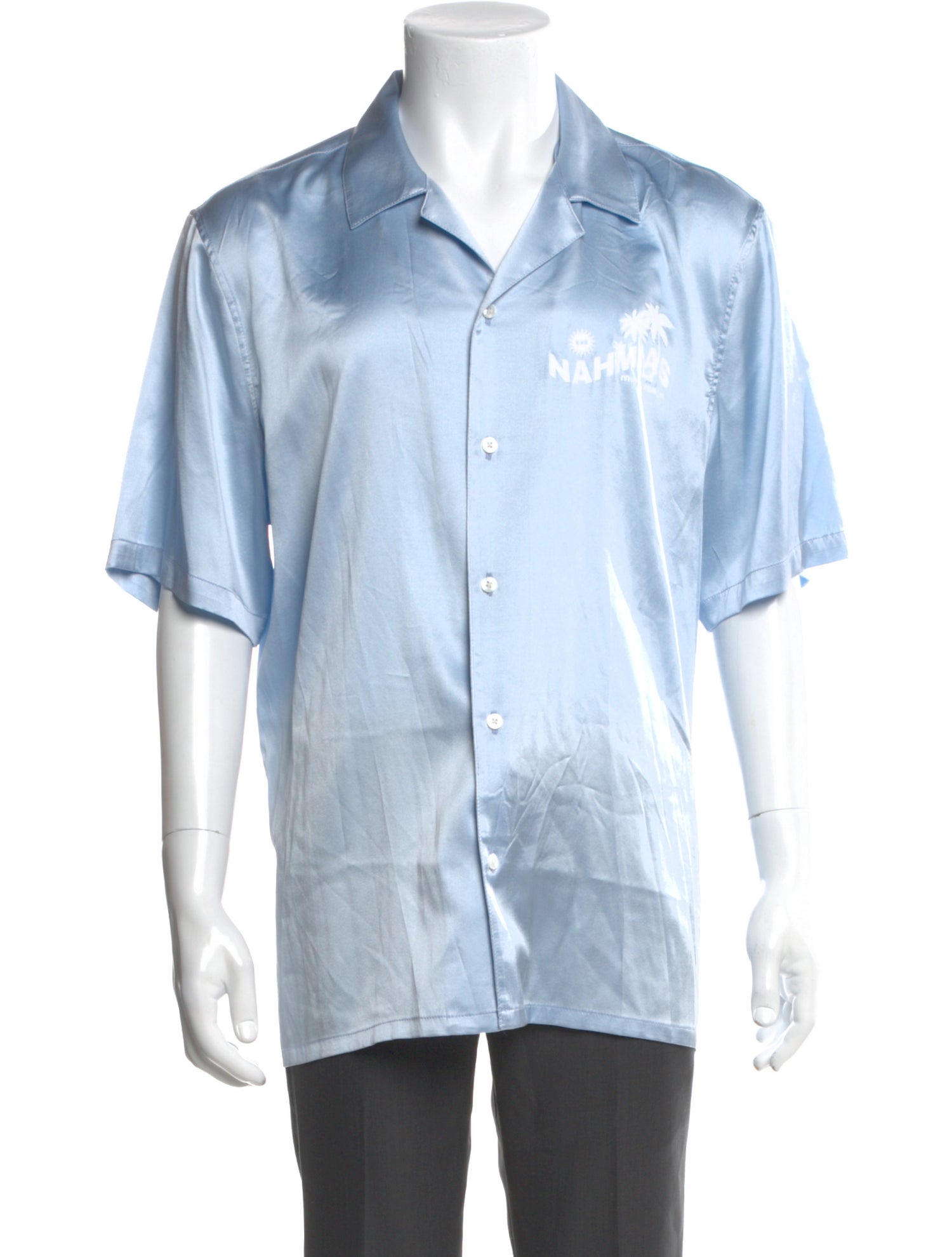 Nahmias Silk Graphic Print Shirt