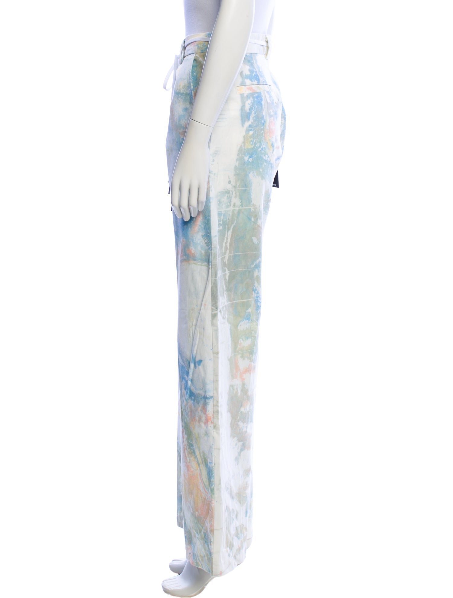 Nahmias Tie-Dye Print Wide Leg Pants w/ Tags