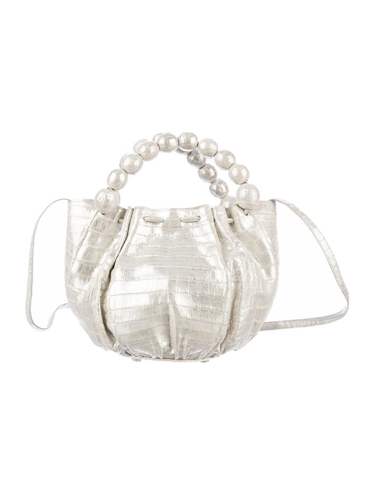 Nancy Gonzalez Metallic Satchel